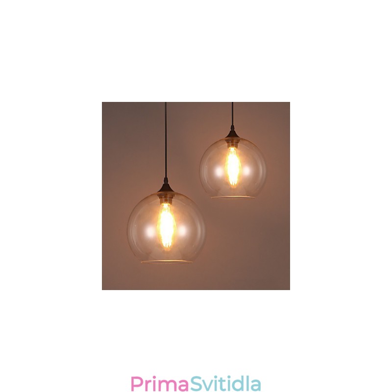 Creative Nordic Contracted Rural Glass Ball Single Head DropLight