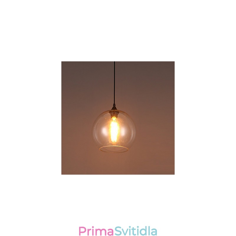 Creative Nordic Contracted Rural Glass Ball Single Head DropLight