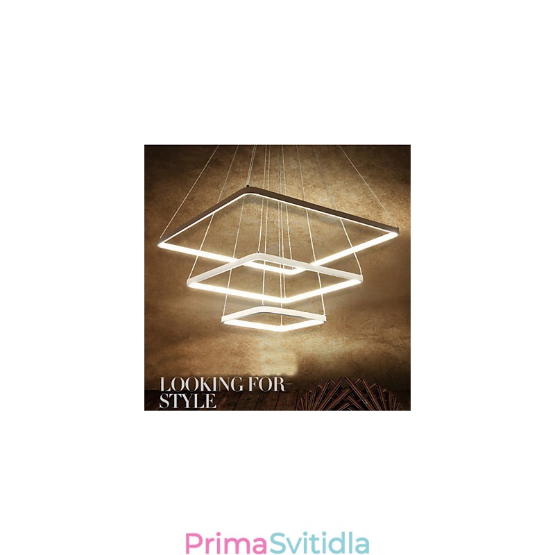 Moderní design přívěsek světlo tři prsteny