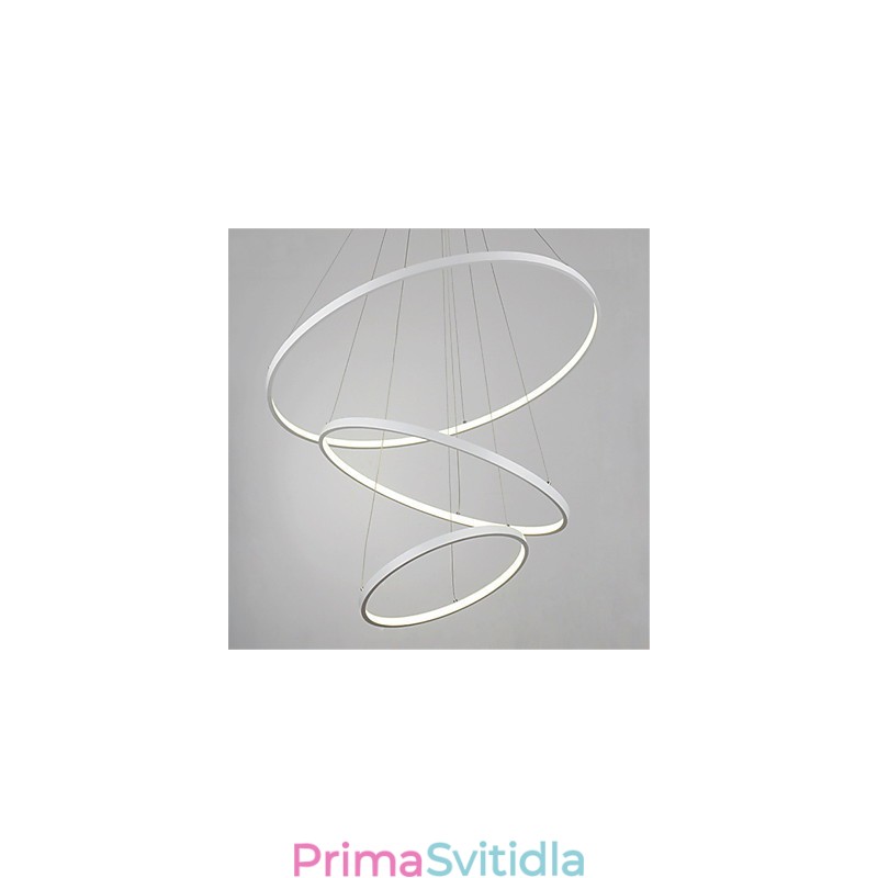 Moderní design přívěsek světlo tři prsteny
