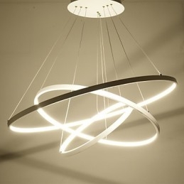 Moderní design přívěsek světlo tři prsteny