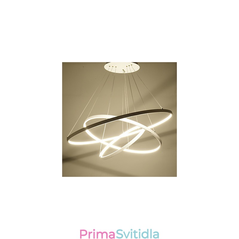 Moderní design přívěsek světlo tři prsteny