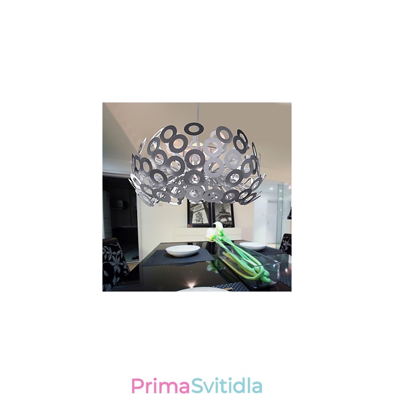 Moderní závěsné svítidlo v kruhovém stínítku
