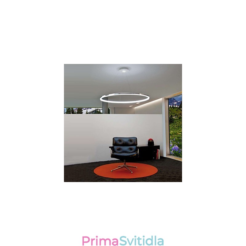 Závěsné světlo moderní design obývací prsten
