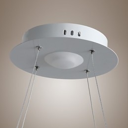 Závěsné světlo moderní design obývací prsten