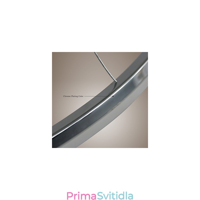 Závěsné světlo moderní design obývací prsten