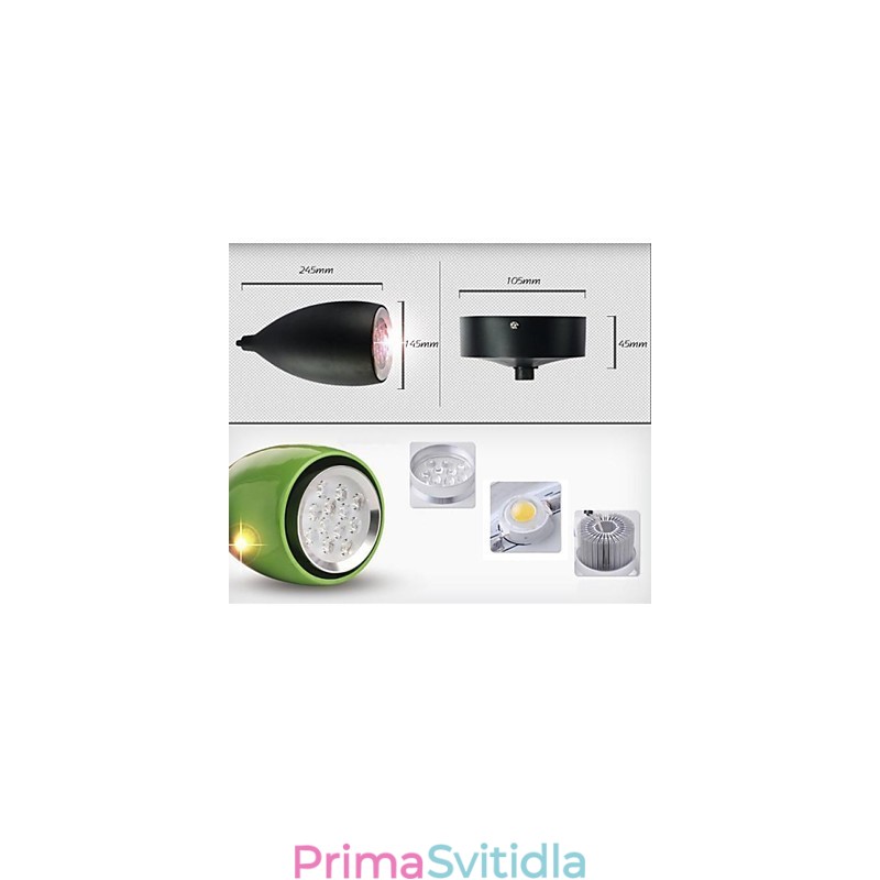 Moderní současná koule malba kovové závěsné světlo
