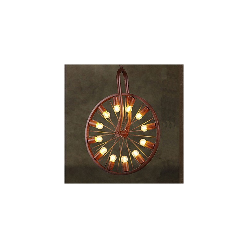 Retro přívěsek na kolečka K provedení staré průmyslové závěsné lampy A