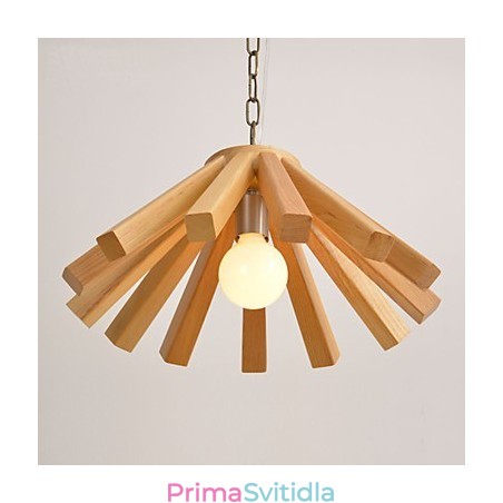 Retro Country Wood Bambusové závěsné svítidlo Retro Country Wood Bambusové závěsné svítidlo
