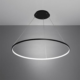 Stmívatelné závěsné svítidlo s moderním designovým prstenem