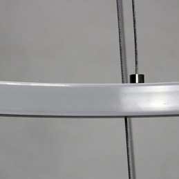 Stmívatelné závěsné svítidlo s moderním designovým prstenem