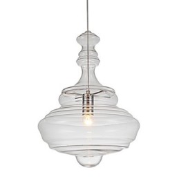 Umělecká závěsná lampa 1 Lehká Moderní Jednoduchost Bezbarvé čiré sklo