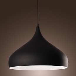 Moderní moderní retro mísa Mini styl malby závěsné světlo