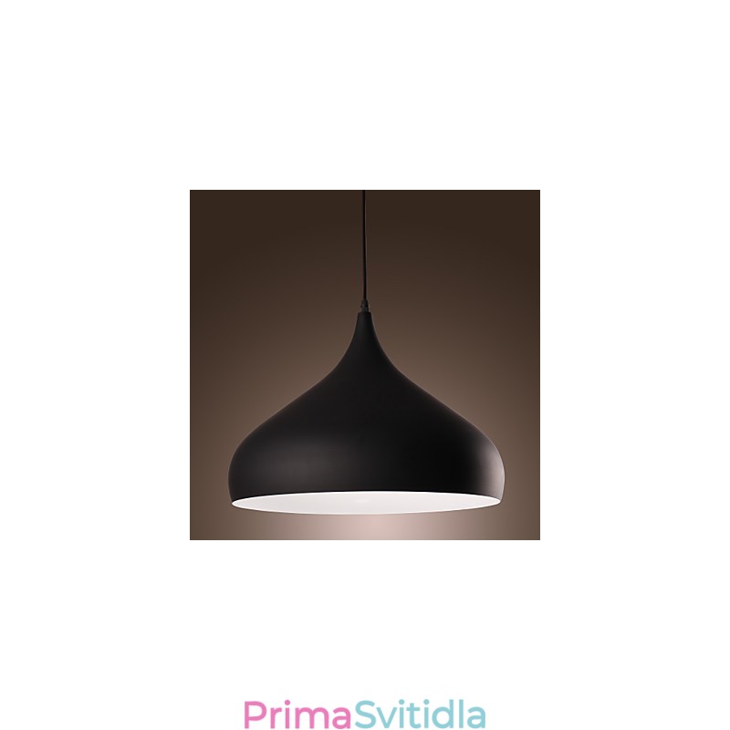 Moderní moderní retro mísa Mini styl malby závěsné světlo