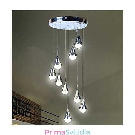 Lampy A Lucerny Schodišťové Stropní Stage 9 Hlavové Stropní Svítidlo Lampy A Lucerny Schodišťové Stropní Stage 9 Hlavové Stropní Svítidlo