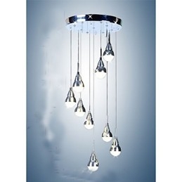 Lampy A Lucerny Schodišťové Stropní Stage 9 Hlavové Stropní Svítidlo