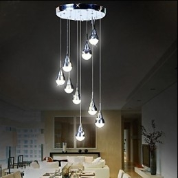 Lampy A Lucerny Schodišťové Stropní Stage 9 Hlavové Stropní Svítidlo