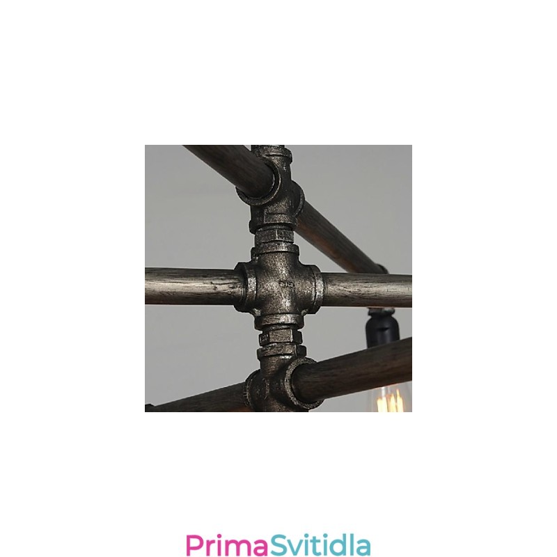 Tradiční Classic Vintage Retro Lucerna Country Malba Kovové závěsné světlo
