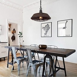 Kované železné země obnovující starověké způsoby Jednohlavé Droplight Lamp Light
