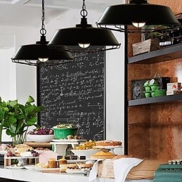 Kované železné země obnovující starověké způsoby Jednohlavé Droplight Lamp Light