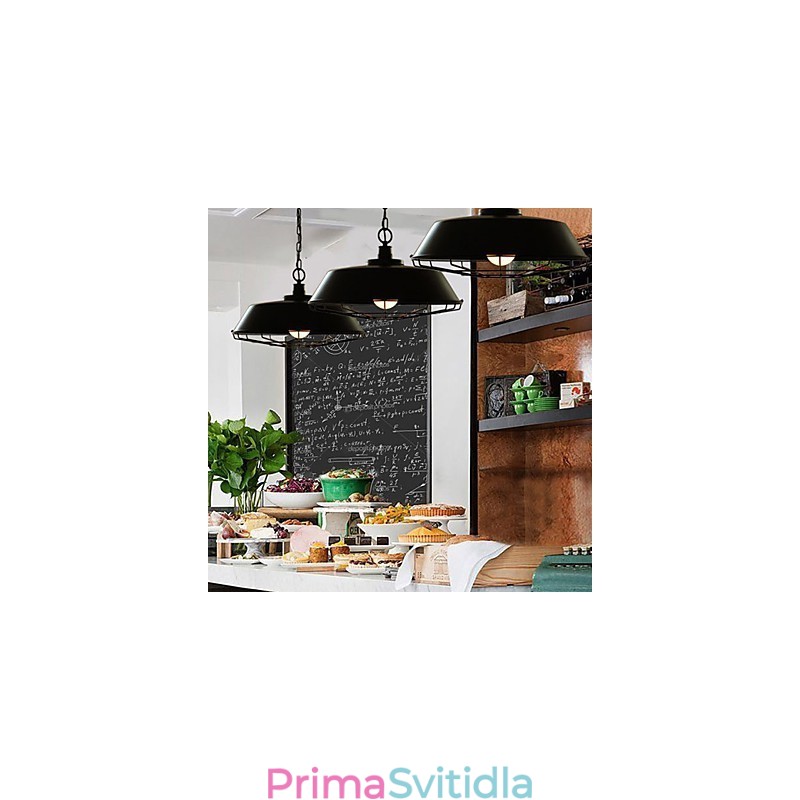 Kované železné země obnovující starověké způsoby Jednohlavé Droplight Lamp Light