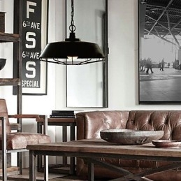 Kované železné země obnovující starověké způsoby Jednohlavé Droplight Lamp Light