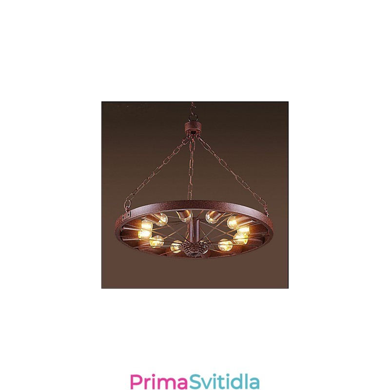 Retro přívěšek na kolo K tomu Staré průmyslové závěsné svítidlo