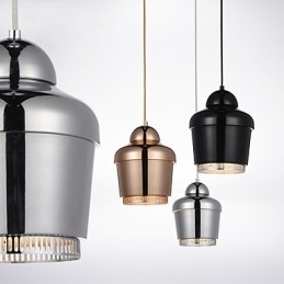 Závěsná lampa 1 Světlo Moderní Jednoduchost Zlatá Chrom Černá Bílá Kovový lustr z uhlíkové oceli