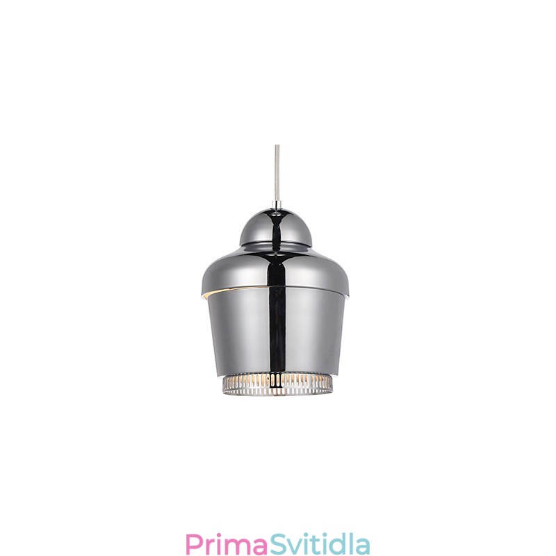 Závěsná lampa 1 Světlo Moderní Jednoduchost Zlatá Chrom Černá Bílá Kovový lustr z uhlíkové oceli