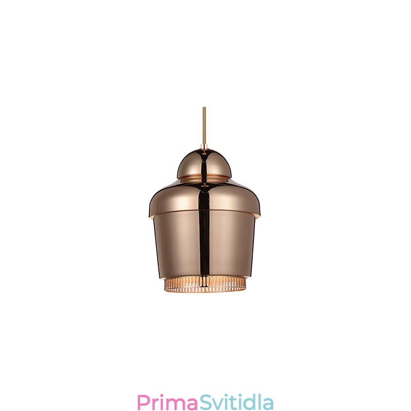 Závěsná lampa 1 Světlo Moderní Jednoduchost Zlatá Chrom Černá Bílá Kovový lustr z uhlíkové oceli