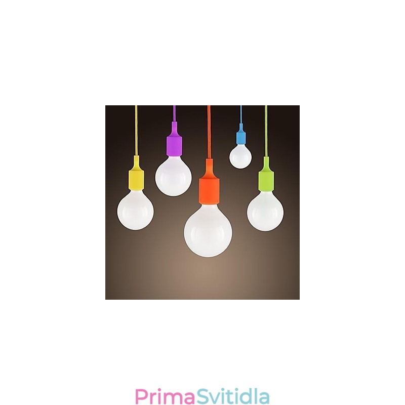 Mini přívěsek 1 Light Modern Minimalist Silikon Candy Colors