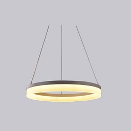 1 prsten 3 prsteny Art Deco lustr 60cm závěsné světlo 36W