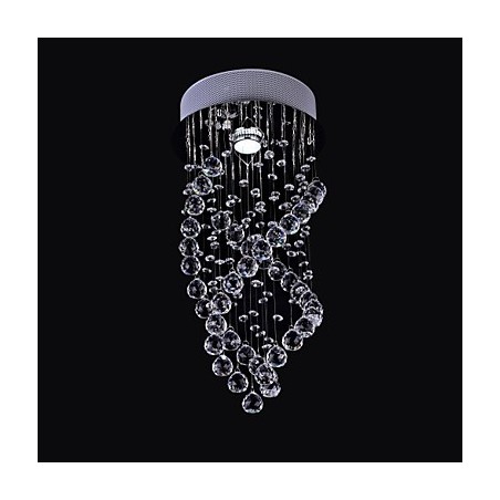 Moderní současná křišťálová zapuštěná montáž Crystal Chrome Crystal Moderní současná křišťálová zapuštěná montáž Crystal Chrome Crystal