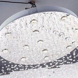 Moderní současné tradiční klasické rustikální lóže Vintage Country Island Crystal galvanicky pokovené kovové závěsné světlo