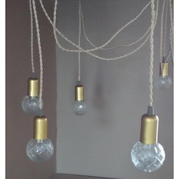 Tradiční klasický rustikální Lodge Vintage Retro Lucerna Buben Country Globe Mini Styl Malba Skleněné závěsné světlo