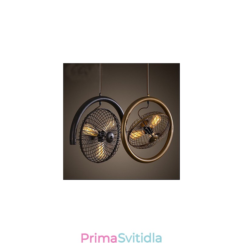 Závěsná lampa Retro Industrial Wind lamp v americkém stylu