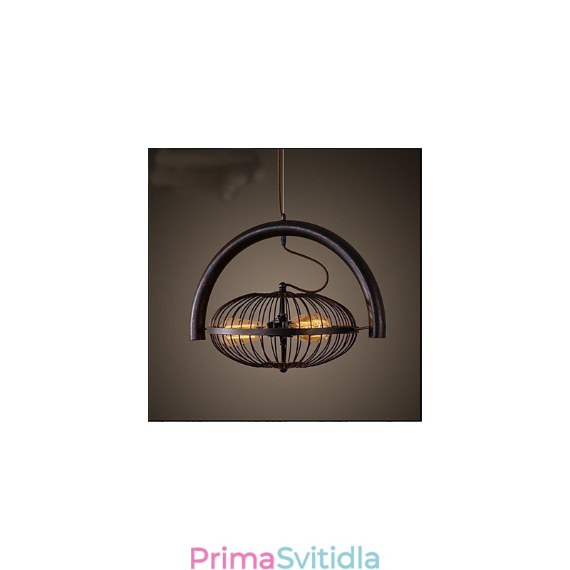 Závěsná lampa Retro Industrial Wind lamp v americkém stylu