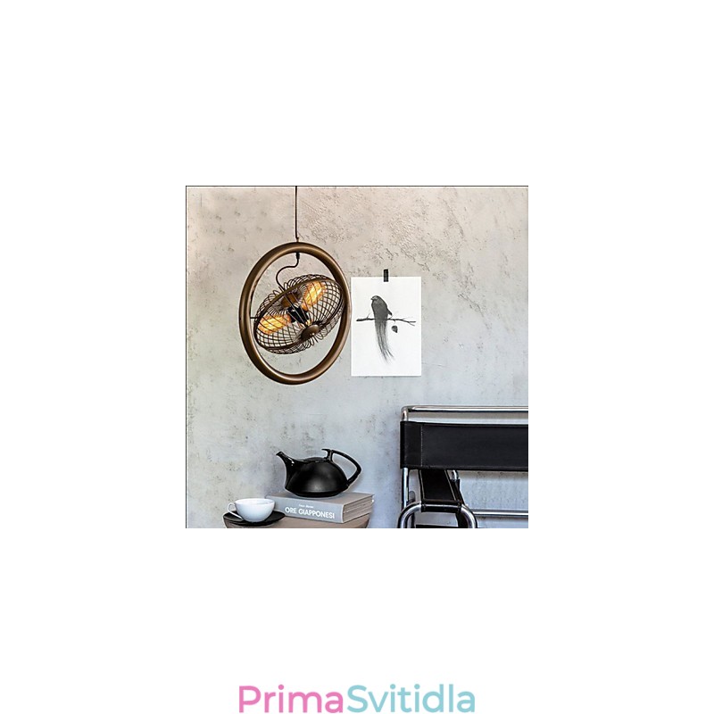 Závěsná lampa Retro Industrial Wind lamp v americkém stylu