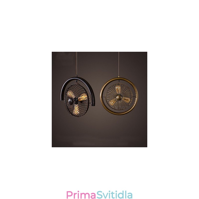 Závěsná lampa Retro Industrial Wind lamp v americkém stylu