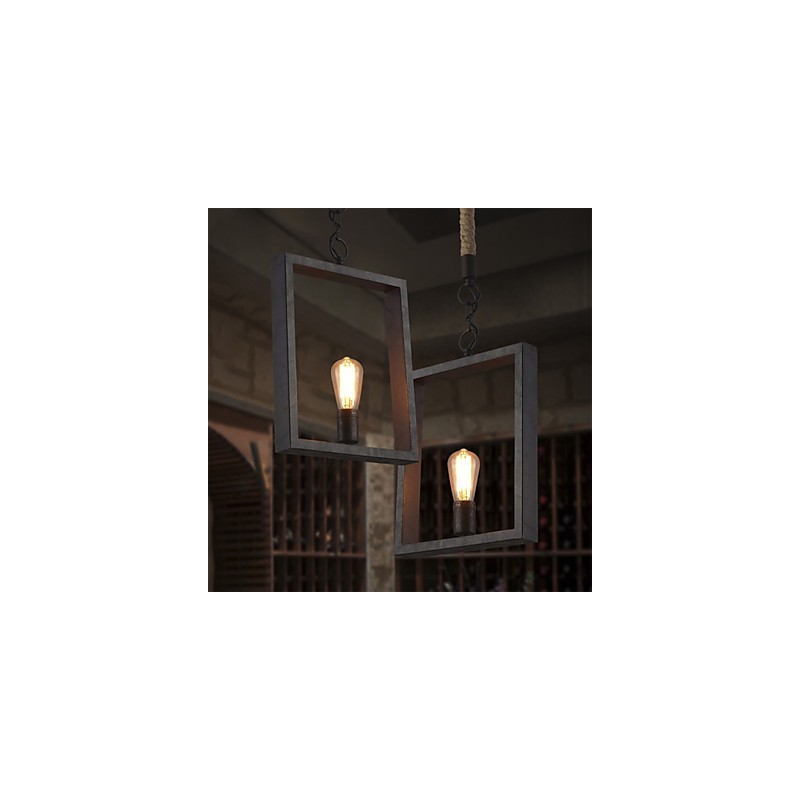 Přívěsek Rustikální Lodge Vintage Retro Jídelna Nákupní Obchod Kov