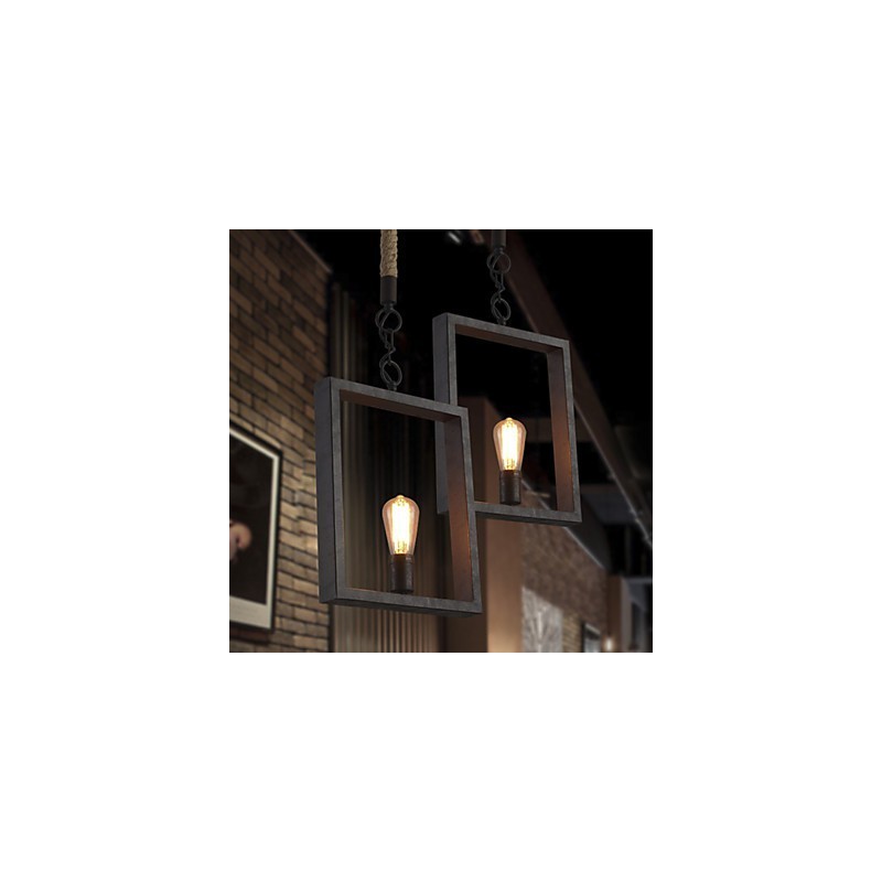 Přívěsek Rustikální Lodge Vintage Retro Jídelna Nákupní Obchod Kov