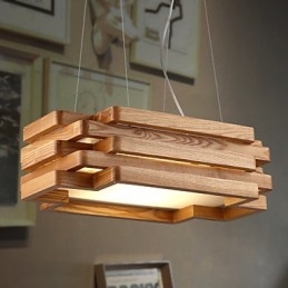 Moderní moderní venkovský mini styl bambusové závěsné svítidlo