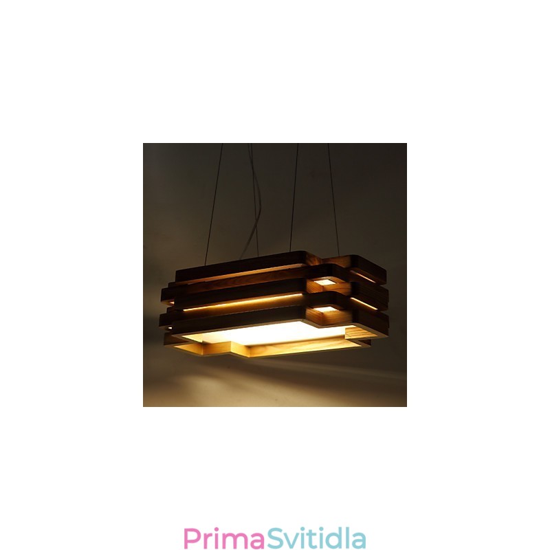 Moderní moderní venkovský mini styl bambusové závěsné svítidlo