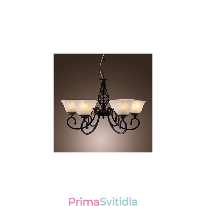Tradiční klasický styl svíčky ostatní lustr