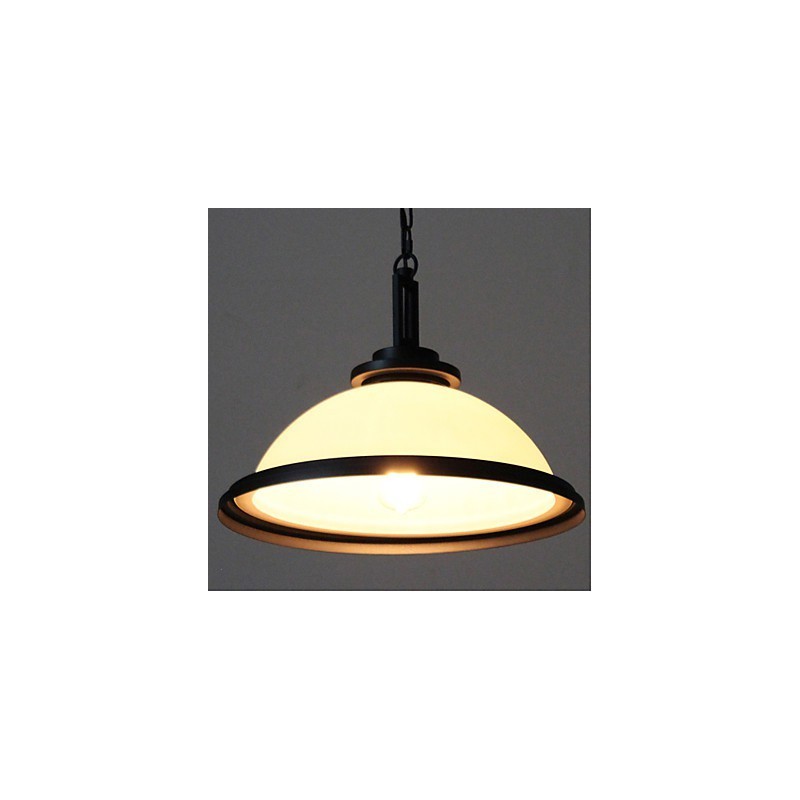 Závěsná svítidla Rustic Lodge Metal Paint Black