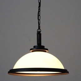 Závěsná svítidla Rustic Lodge Metal Paint Black