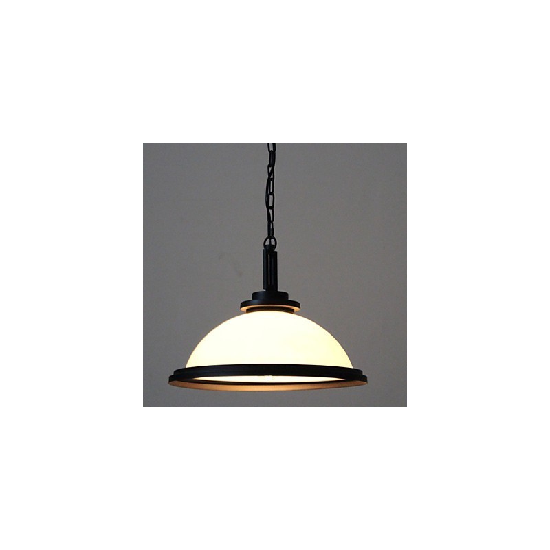 Závěsná svítidla Rustic Lodge Metal Paint Black