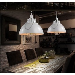 Lampa Metal Iron Single Head Pot lustr