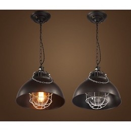 Lampa Metal Iron Single Head Pot lustr