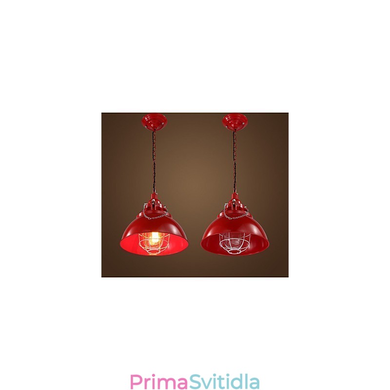 Lampa Metal Iron Single Head Pot lustr